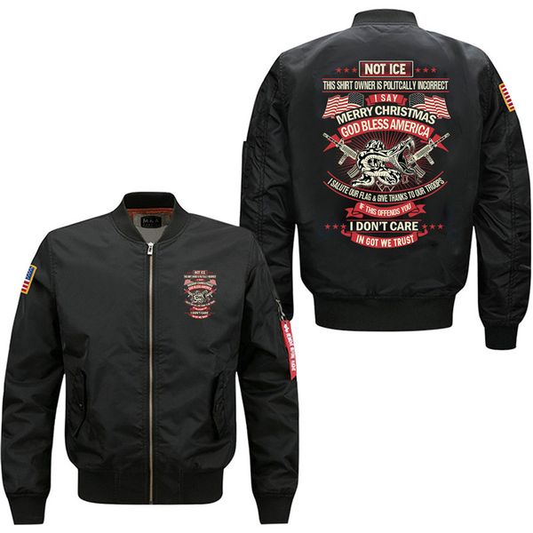 16 duong this shirt owner is politcally incorrect men's bomber flight jacket, Black;brown
16 duong this shirt owner is politcally incorrect men's bomber flight jacket, Black;brown