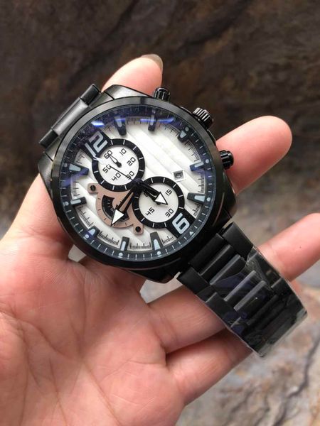 wristwatches men designer fashion men's sports watch chronograph male clock automatic date watch mens watches f273l, Slivery;brown
wristwatches men designer fashion men's sports watch chronograph male clock automatic date watch mens watches f273l, Slivery;brown
