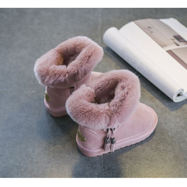 kids fashion snow boots girls new solid color cotton shoes youth fringed warm flat shoes warm keeping boots 2020 new, Black;grey
kids fashion snow boots girls new solid color cotton shoes youth fringed warm flat shoes warm keeping boots 2020 new, Black;grey