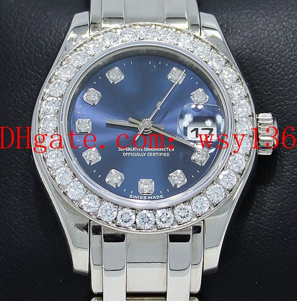 luxury masterpiece pearlmaster diamond bezel dial lady mechanical automatic watch 80299 stainless steel women's wrist watches, Slivery;brown
luxury masterpiece pearlmaster diamond bezel dial lady mechanical automatic watch 80299 stainless steel women's wrist watches, Slivery;brown