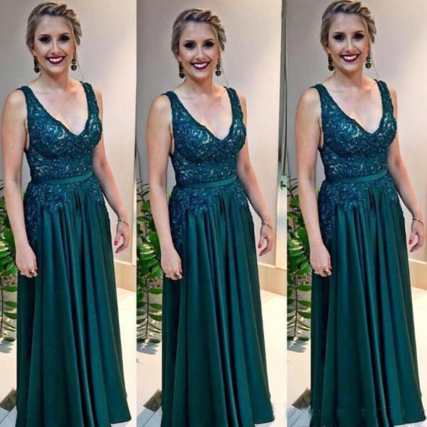 Hunter Green V Neck Mother Of The Bride Dresses Appliques Crystals Beading Arabic Formal Evening Gown Plus Size Prom Dress
Hunter Green V Neck Mother Of The Bride Dresses Appliques Crystals Beading Arabic Formal Evening Gown Plus Size Prom Dress