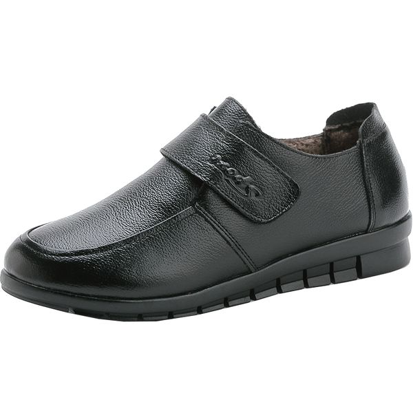 new style women flat shoes soft genuine leather mother shoes comfort casual female autumn winter women flats, Black
new style women flat shoes soft genuine leather mother shoes comfort casual female autumn winter women flats, Black