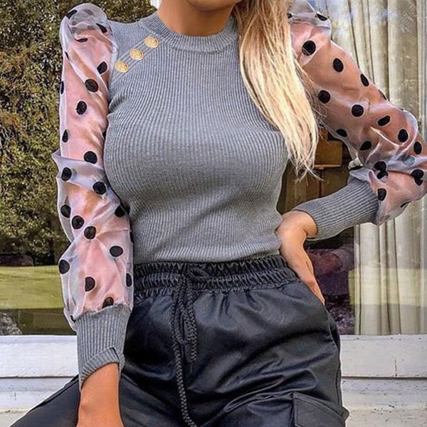 2020 women shirt spring new fashion button puff sleeve shirt women fashion long sleeve button o neck brown blouse, White
2020 women shirt spring new fashion button puff sleeve shirt women fashion long sleeve button o neck brown blouse, White