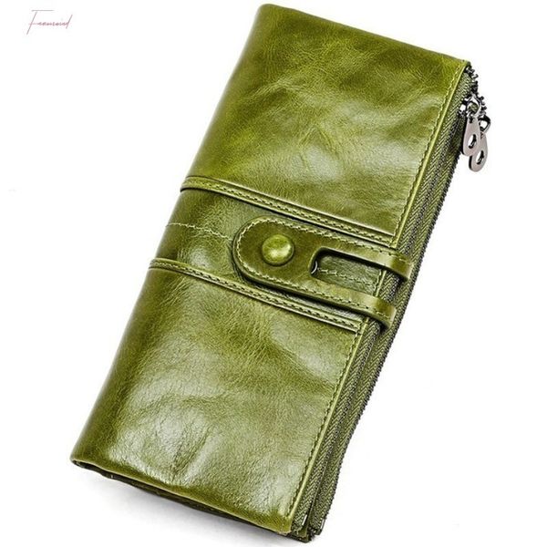 cow leather rfid wallet women hasp zipper walets genuine leather female purse long womens wallets ladies clutch, Red;black
cow leather rfid wallet women hasp zipper walets genuine leather female purse long womens wallets ladies clutch, Red;black
