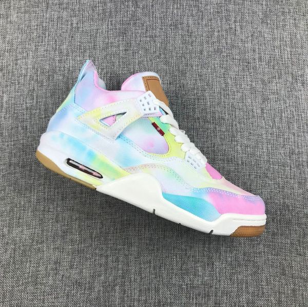 2019 new multicolor 4 4s nrg denim white basketball shoes for men jeans rainbow mens designer sports basketbs sneakers trainers with box
2019 new multicolor 4 4s nrg denim white basketball shoes for men jeans rainbow mens designer sports basketbs sneakers trainers with box