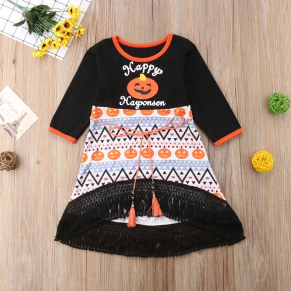 Imcute Halloween Tassel Dress For Child Kids Baby Girls Winter Pumpkin Ghost Cartoon Party Prom Pageant Princess Dresses Vestido
Imcute Halloween Tassel Dress For Child Kids Baby Girls Winter Pumpkin Ghost Cartoon Party Prom Pageant Princess Dresses Vestido