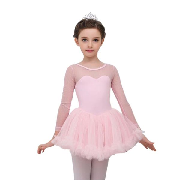 children girls cute new 4-15y mesh long sleeve ballet tutu gymnastics leotard skirt tutu dance dress h7, Black;red
children girls cute new 4-15y mesh long sleeve ballet tutu gymnastics leotard skirt tutu dance dress h7, Black;red