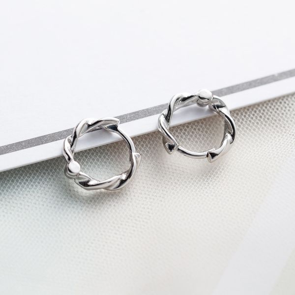new arrivals real silver hoop earrings for women 100% 925 sterling silver exquisite personality twist circle hoop earrings, Golden
new arrivals real silver hoop earrings for women 100% 925 sterling silver exquisite personality twist circle hoop earrings, Golden