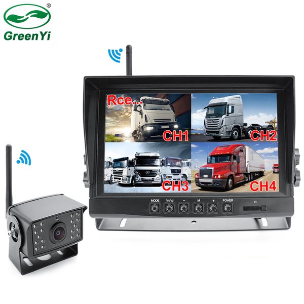 2020 update digital wireless backup dvr record camera and 4ch 9 inch ahd monitor kit for truck/trailer/bus/rv/pickups/trailer car
2020 update digital wireless backup dvr record camera and 4ch 9 inch ahd monitor kit for truck/trailer/bus/rv/pickups/trailer car