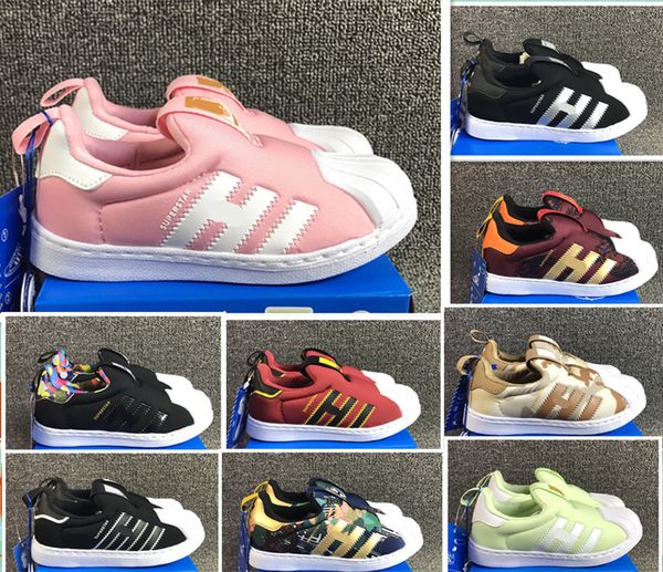 wholesale smith Superstar 360 I soft sole Sneakers kids Fashion baby Casual Shoes Zapatillas Deportivas Boys girls children gift 24-35
wholesale smith Superstar 360 I soft sole Sneakers kids Fashion baby Casual Shoes Zapatillas Deportivas Boys girls children gift 24-35