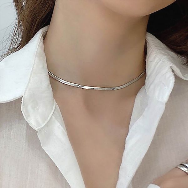 new simple necklace temperament gold/silver colors fashion jewelry choker collares, Golden;silver
new simple necklace temperament gold/silver colors fashion jewelry choker collares, Golden;silver
