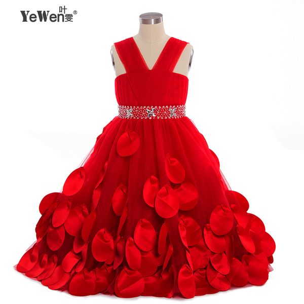 yewen princess ball gown red flower girls dresses for weddings and party 2018 tulle custom first communion dress gown children, Red;yellow
yewen princess ball gown red flower girls dresses for weddings and party 2018 tulle custom first communion dress gown children, Red;yellow