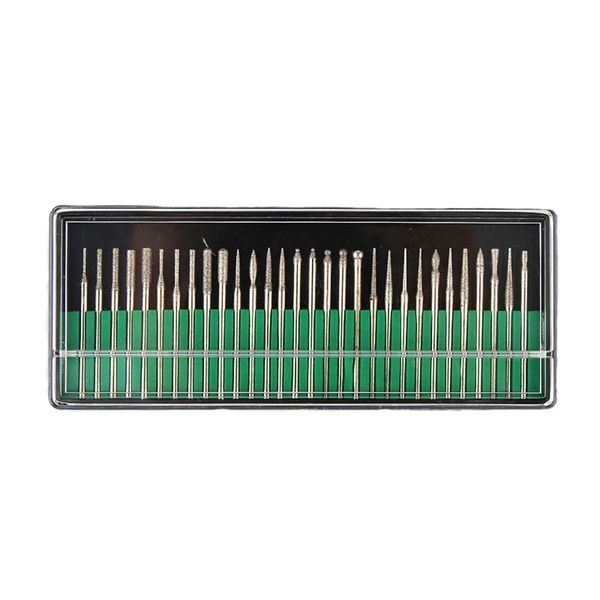 60 pieces / set of nail drill bit set for manicure milling cutter, remove gel paint surface cleaner cleaner drill tool, Silver
60 pieces / set of nail drill bit set for manicure milling cutter, remove gel paint surface cleaner cleaner drill tool, Silver