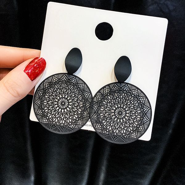2020 fashion luxury simple big round earrings women fashion korean style hollow mesh drop earrings statement jewelry, Silver
2020 fashion luxury simple big round earrings women fashion korean style hollow mesh drop earrings statement jewelry, Silver