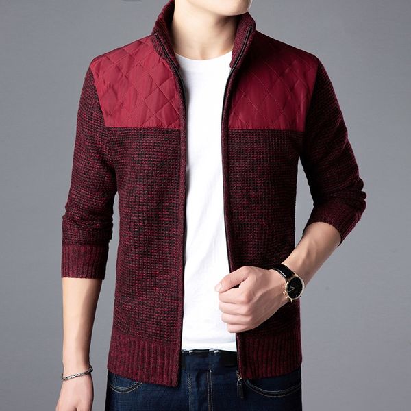 plus size thick warm sweater men fashion patchwork knitting slim cardigan sweater autumn winter zipper outerwear jumper coat 3xl, White;black
plus size thick warm sweater men fashion patchwork knitting slim cardigan sweater autumn winter zipper outerwear jumper coat 3xl, White;black
