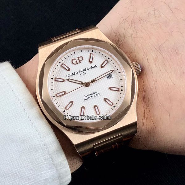 new girard-perregaux gp laureato 81005-52-132-bb6a white dial miyota automatic mens watch rose gold case leather gents sport watches 6 color, Slivery;brown
new girard-perregaux gp laureato 81005-52-132-bb6a white dial miyota automatic mens watch rose gold case leather gents sport watches 6 color, Slivery;brown