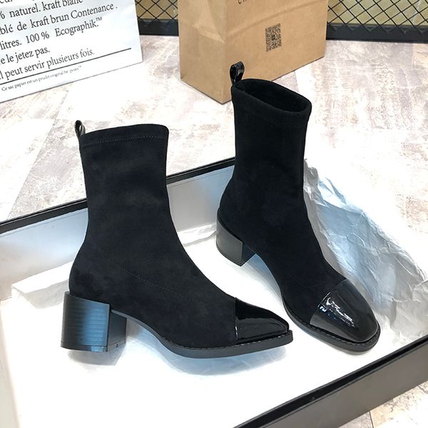 european and american style comfortable soft wild black women lady high heels shoes chunky short tube ankle boots
european and american style comfortable soft wild black women lady high heels shoes chunky short tube ankle boots