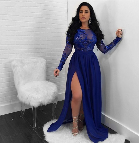 open back see through sequins night club dress o neck long sleeve high slit maxi evening party dresses vestido, Black;gray
open back see through sequins night club dress o neck long sleeve high slit maxi evening party dresses vestido, Black;gray