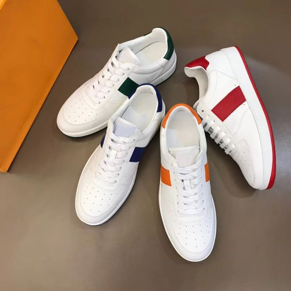 summer 2020 selling men shoes fashion classic wild white calf leather stitching colorful decorative edge designer casual shoes 38-44, Black
summer 2020 selling men shoes fashion classic wild white calf leather stitching colorful decorative edge designer casual shoes 38-44, Black