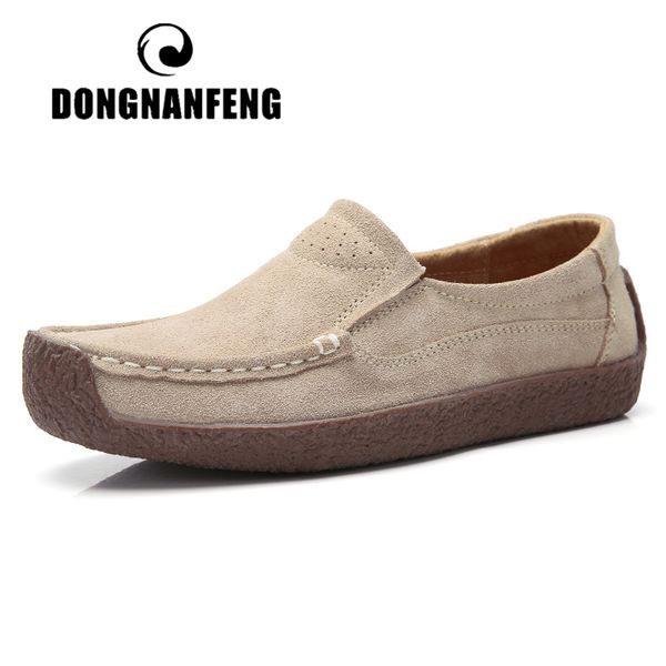dongnanfeng gril female women's cow suede genuine leather shoes flats slip on woman lady loafers slip on mocasines mujer am-526, Black
dongnanfeng gril female women's cow suede genuine leather shoes flats slip on woman lady loafers slip on mocasines mujer am-526, Black