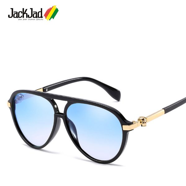 jackjad new fashion aviation style cool skull decoration sunglasses vintage gradient brand design sun glasses 2748, White;black
jackjad new fashion aviation style cool skull decoration sunglasses vintage gradient brand design sun glasses 2748, White;black