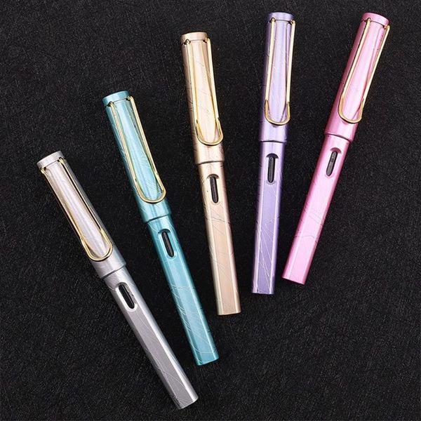 fashion colored fountain pen business student 0.38 mm extra fine nib calligraphy school office supply writing tool gift c26
fashion colored fountain pen business student 0.38 mm extra fine nib calligraphy school office supply writing tool gift c26