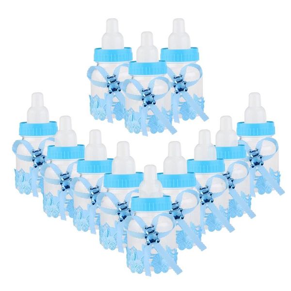12pcs clear candy chocolate boxes plastic blue feeder feeding bottle for wedding party birthday baby shower favors gifts 
12pcs clear candy chocolate boxes plastic blue feeder feeding bottle for wedding party birthday baby shower favors gifts