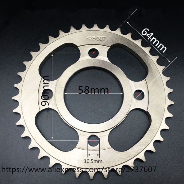 1pcs cbf cg cm cbt125/150 36-38-40-42-43t motorcycle sprocket/ motorcycle sprocket/engine sprocket teeth/motorcycle dirt
1pcs cbf cg cm cbt125/150 36-38-40-42-43t motorcycle sprocket/ motorcycle sprocket/engine sprocket teeth/motorcycle dirt