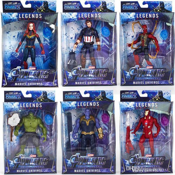 new arrival avengers 4 marvel action figures surprise captains thanos dolls sound with light and moving cartoon toys
new arrival avengers 4 marvel action figures surprise captains thanos dolls sound with light and moving cartoon toys
