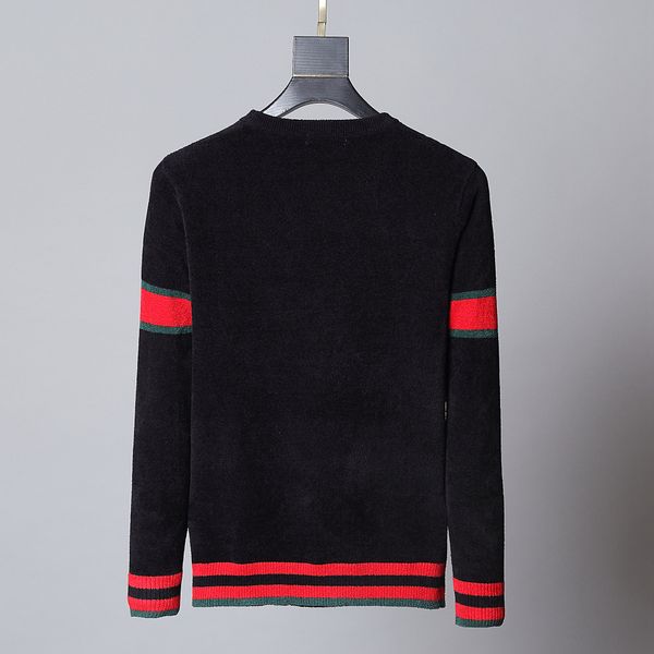 men's wear brand fashion monogrammed knitwear winter men's wear sailor neck long sleeve sweater men's wear, White;black
men's wear brand fashion monogrammed knitwear winter men's wear sailor neck long sleeve sweater men's wear, White;black