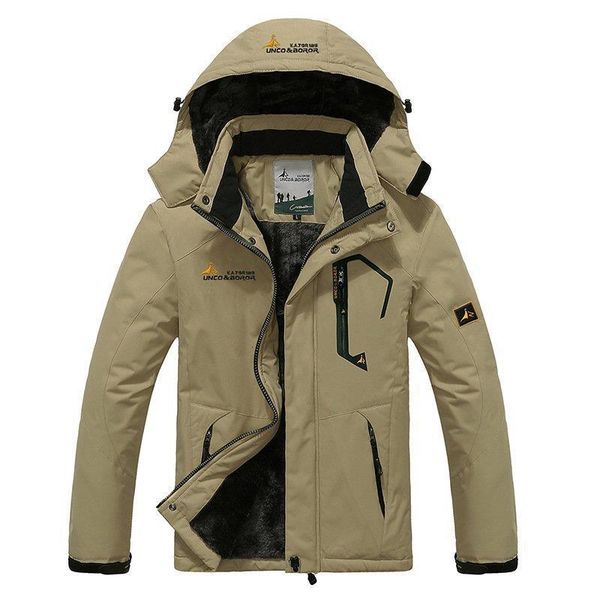 2019 new man jacket autumn winter keep warm outdoors camping color collision jacket hooded cap windbreak waterproof l-6xl size, Tan;black
2019 new man jacket autumn winter keep warm outdoors camping color collision jacket hooded cap windbreak waterproof l-6xl size, Tan;black