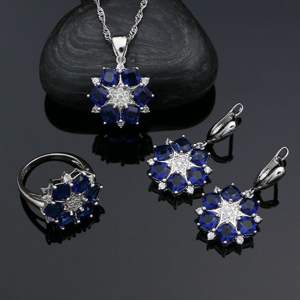 925 silver jewelry sets for girls blue cubic zirconia white crystal earrings necklace pendant ring set
925 silver jewelry sets for girls blue cubic zirconia white crystal earrings necklace pendant ring set
