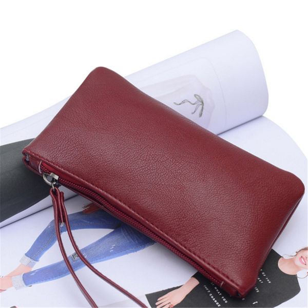 simple clutch wallet large capacity female retro wallets lady envelope purses korean version phone card holder luxury wallet, Red;black
simple clutch wallet large capacity female retro wallets lady envelope purses korean version phone card holder luxury wallet, Red;black