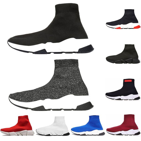 2019 new paris luxury designer men women sneakers black red gypsophila triple black flat sock boots casual shoes speed trainer runner 36-45
2019 new paris luxury designer men women sneakers black red gypsophila triple black flat sock boots casual shoes speed trainer runner 36-45