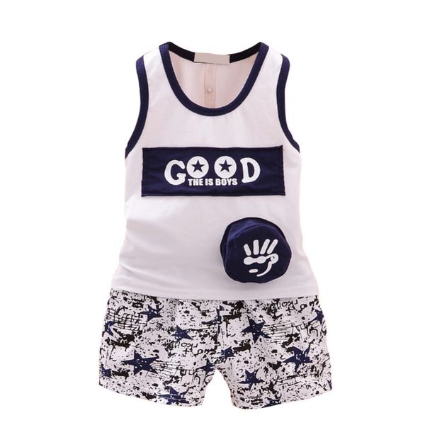 summer kids boys girls casual clothing sets cotton letter sleeveless t-shite +shorts pants beach style sets, White
summer kids boys girls casual clothing sets cotton letter sleeveless t-shite +shorts pants beach style sets, White
