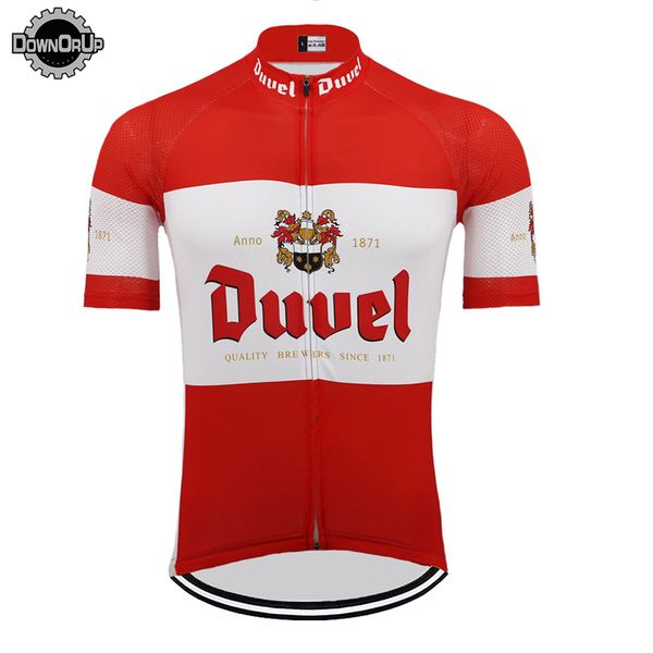 belgium beer classic cycling jersey red/white men pro team cycling clothing bicycle jersey mtb 3 pockets back duvel, Black;red
belgium beer classic cycling jersey red/white men pro team cycling clothing bicycle jersey mtb 3 pockets back duvel, Black;red