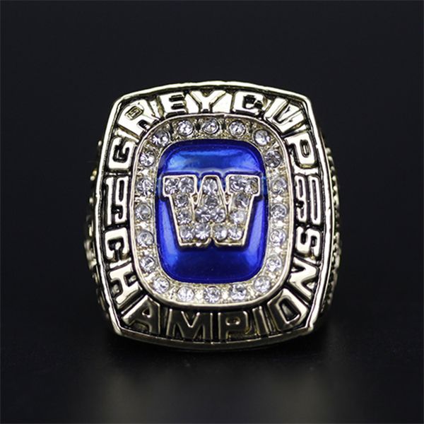 1990 Winnipeg Blue Bombers Grey Cup Football Championship Ring Men Fan Souvenir Gift Wholesale Drop Shipping
1990 Winnipeg Blue Bombers Grey Cup Football Championship Ring Men Fan Souvenir Gift Wholesale Drop Shipping
