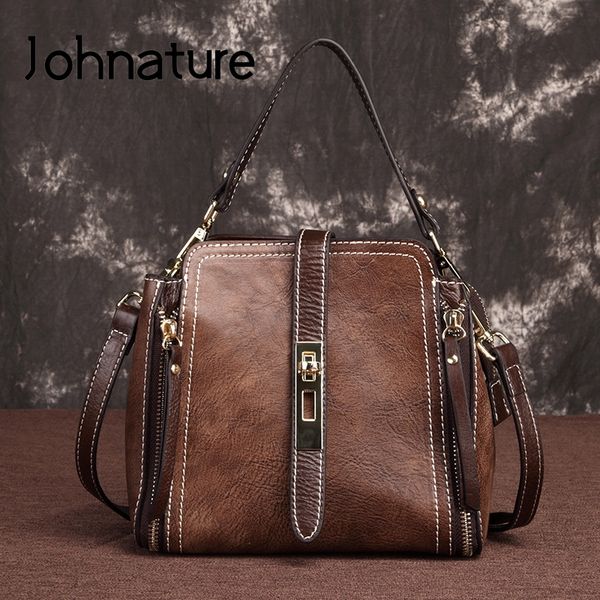 johnature 2020 new retro cow leather women bag leisure solid color handbag shoulder bags soft cowhide female messenger bag
johnature 2020 new retro cow leather women bag leisure solid color handbag shoulder bags soft cowhide female messenger bag