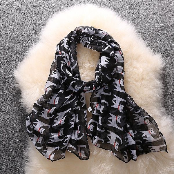 fashion spring and autumn long soft cute kitten print silk scarf animal cat scarves outdoor casual scarf women accessories
fashion spring and autumn long soft cute kitten print silk scarf animal cat scarves outdoor casual scarf women accessories
