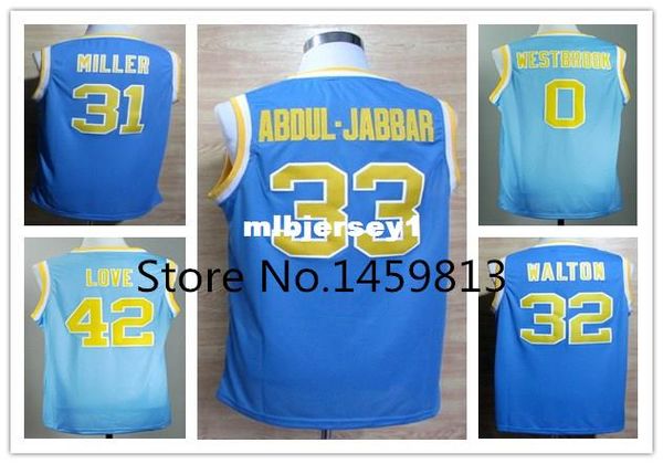 new men's rw miller walton love abdul.jabbar retro embroidery logos blue college basketball jerseys ncaa college, Black;blue
new men's rw miller walton love abdul.jabbar retro embroidery logos blue college basketball jerseys ncaa college, Black;blue