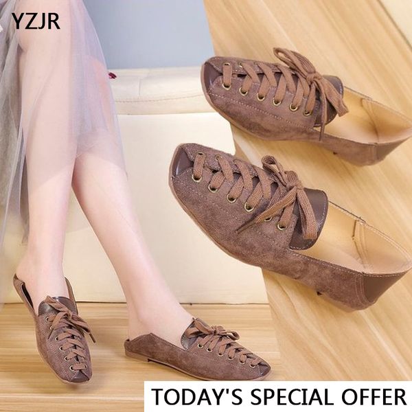 yzjr women's shoes autumn retro square head soft bottom lazy shoes single low with soft bottom fisherman, Black
yzjr women's shoes autumn retro square head soft bottom lazy shoes single low with soft bottom fisherman, Black