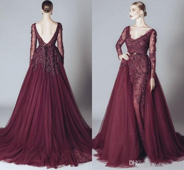 elie saab кружева формальные бургундия знаменитости вечернее платье спинки v шеи пром платья с длинными рукавами арабские платья партии деше, Black;red
elie saab кружева формальные бургундия знаменитости вечернее платье спинки v шеи пром платья с длинными рукавами арабские платья партии деше, Black;red
