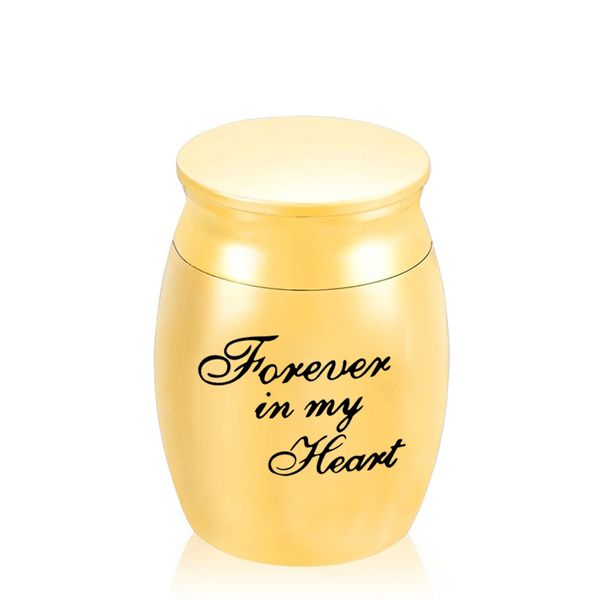 30x40mm small jar cremation mini urn pet/human memorial cremation jewelry pet ash keepsake funeral casket -forever in my heart, Silver
30x40mm small jar cremation mini urn pet/human memorial cremation jewelry pet ash keepsake funeral casket -forever in my heart, Silver
