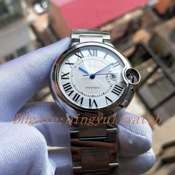 luxury new men watch blue balloon series w69012z4 watch white dial stainless steel strap automatic movement 42mm men's sport wrist watc, Slivery;brown
luxury new men watch blue balloon series w69012z4 watch white dial stainless steel strap automatic movement 42mm men's sport wrist watc, Slivery;brown