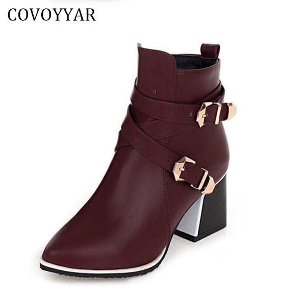 2019 british pointed toe ankle boots women double buckle thick heel boots winter autumn lady shoes wbs202, Black
2019 british pointed toe ankle boots women double buckle thick heel boots winter autumn lady shoes wbs202, Black