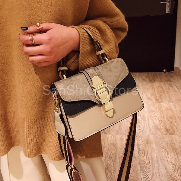 new 2019 brand women leather handbags famous luxury designer contrast color fashion shoulder bags female crossbody purses bolsas
new 2019 brand women leather handbags famous luxury designer contrast color fashion shoulder bags female crossbody purses bolsas