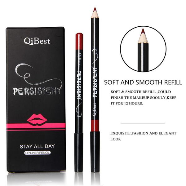 new 12pcs 12 color brand qipencil lip pencil frosted lipliner long-lasting waterproof eyeliner set
new 12pcs 12 color brand qipencil lip pencil frosted lipliner long-lasting waterproof eyeliner set