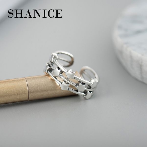 shanice vintage 100% genuine 925 sterling silver rings star ring finger rings for women bague femme party jewelry
shanice vintage 100% genuine 925 sterling silver rings star ring finger rings for women bague femme party jewelry