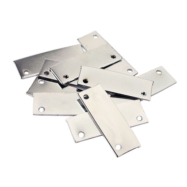 10 pieces iron electric guitar dual rail pickup plates base musical instrument parts
10 pieces iron electric guitar dual rail pickup plates base musical instrument parts