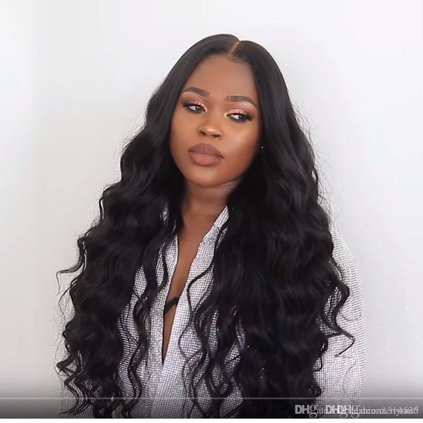 24 дюймов кружева перед парики человеческих волос детские волосы preplucked натуральные волосы полный парики шнурка объемная волна бразильск, Black
24 дюймов кружева перед парики человеческих волос детские волосы preplucked натуральные волосы полный парики шнурка объемная волна бразильск, Black